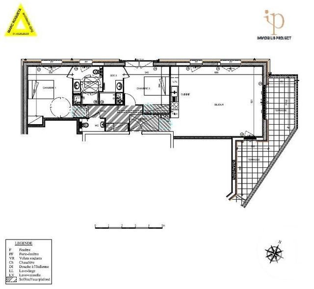 Afficher la photo en grand Appartement F3 à vendre - 3 pièces - 81.02 m2 - ST MAUR DES FOSSES - 94 - ILE-DE-FRANCE - Century 21 Immo Bac