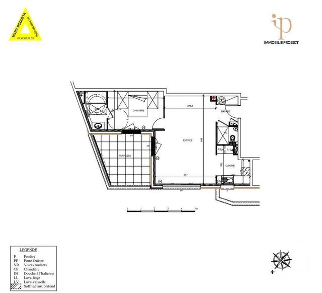 Appartement F2 à vendre - 2 pièces - 54.34 m2 - ST MAUR DES FOSSES - 94 - ILE-DE-FRANCE - Century 21 Immo Bac