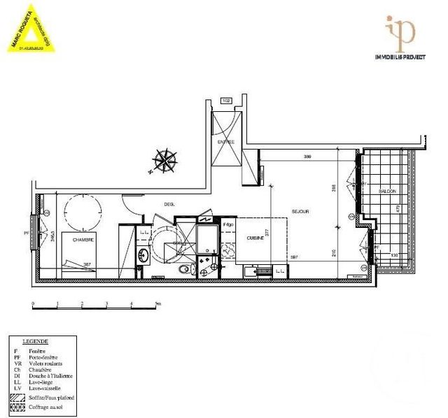 Appartement F3 à vendre - 2 pièces - 55.75 m2 - ST MAUR DES FOSSES - 94 - ILE-DE-FRANCE - Century 21 Immo Bac