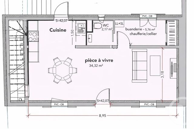 maison à vendre - 4 pièces - 90.0 m2 - ST MAUR DES FOSSES - 94 - ILE-DE-FRANCE - Century 21 Immo Bac