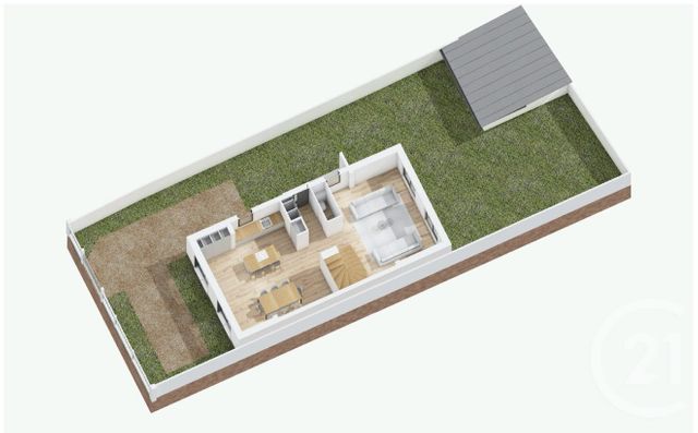 maison à vendre - 7 pièces - 147.26 m2 - LA VARENNE ST HILAIRE - 94 - ILE-DE-FRANCE - Century 21 Immo Bac