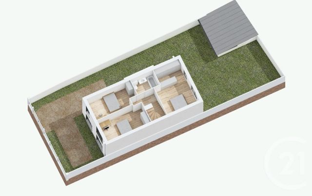 maison à vendre - 7 pièces - 147.26 m2 - LA VARENNE ST HILAIRE - 94 - ILE-DE-FRANCE - Century 21 Immo Bac